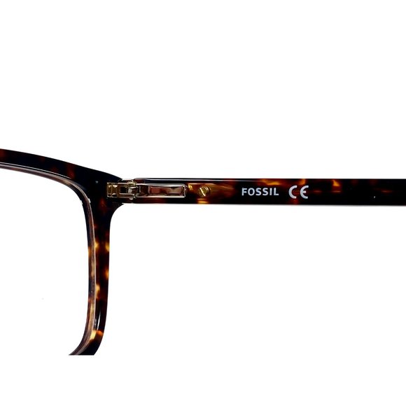 New FOSSIL Havana Rectangle FOS7090/G Mens Eyeglasses 55-17-140 - Picture 7 of 8